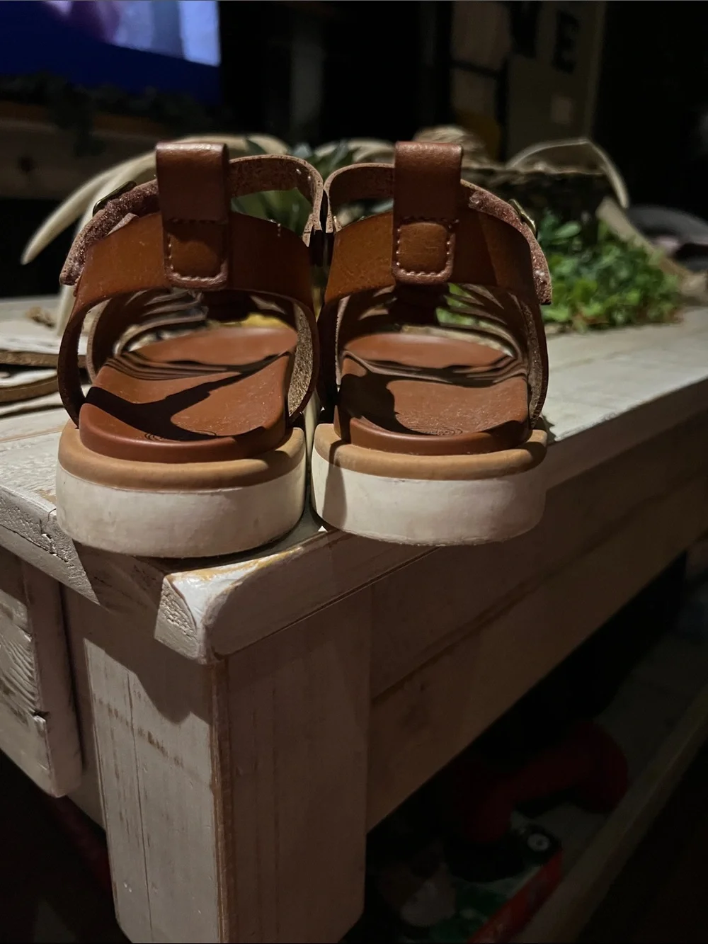Girl’s Brown Strappy Gladiator Sandal